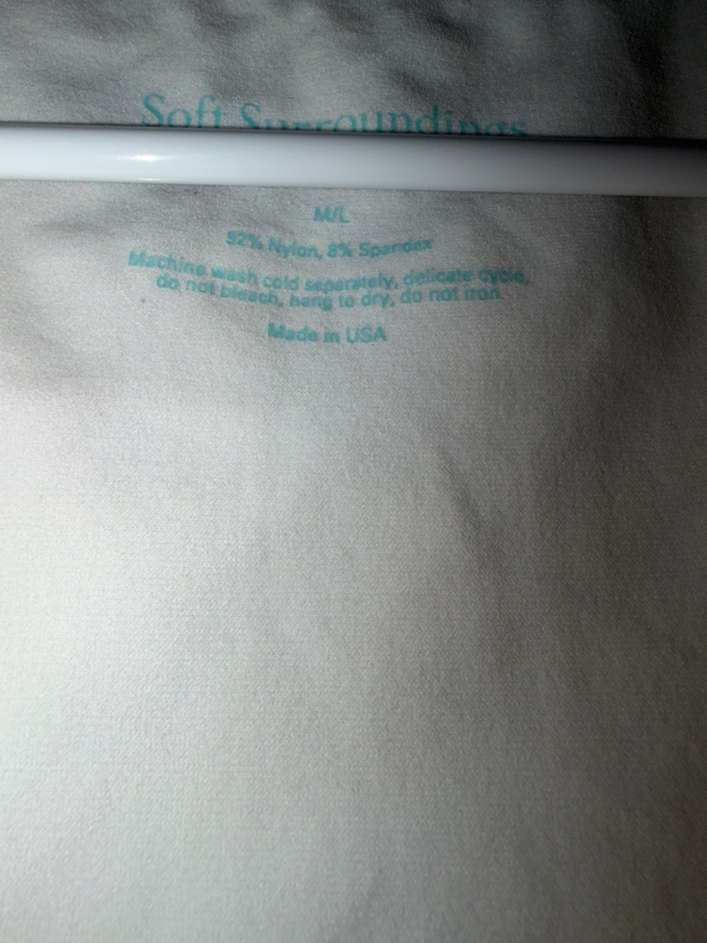 Soft Surroundings White Ruched Tank Top - Picture 4 of 6
